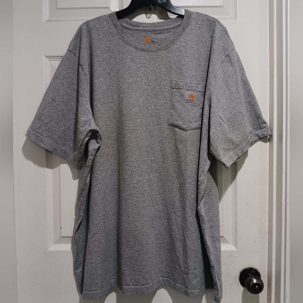 Carhartt Gray Short Sleeve Tee Classic Fit 3XL